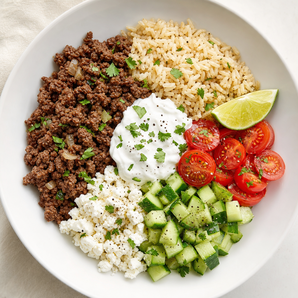 Beef Burrito Bowl