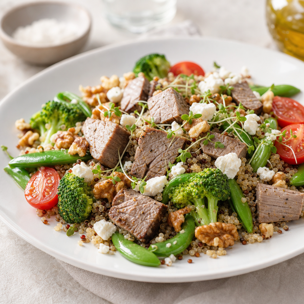Roast Lamb & Quinoa Salad