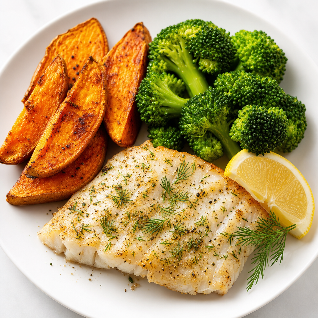 Baked White Fish